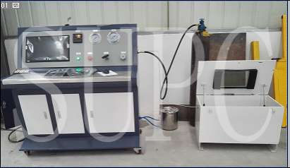 电机壳体冷却水管水压密封测试台-冷却水管密封性测试台